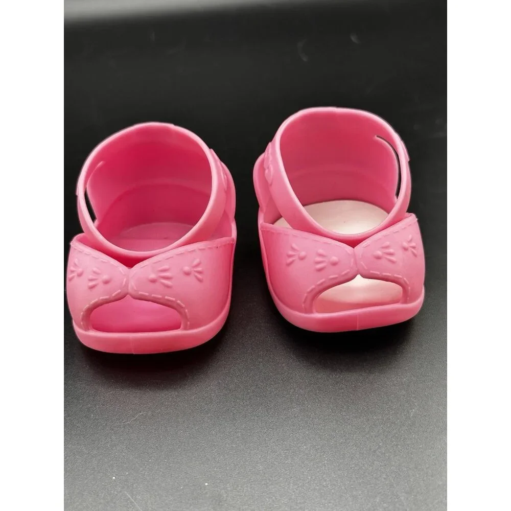 Cabbage Patch Kids‎ Bright Pink Shoes Ankle Straps 2009 OAA Jakks Pacific